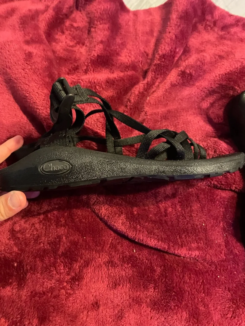 Chaco Women's Black Strappy Z-Style Sandal‎